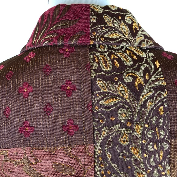 Vintage Erin London boho tapestry blazer coat - Picture 8 of 8